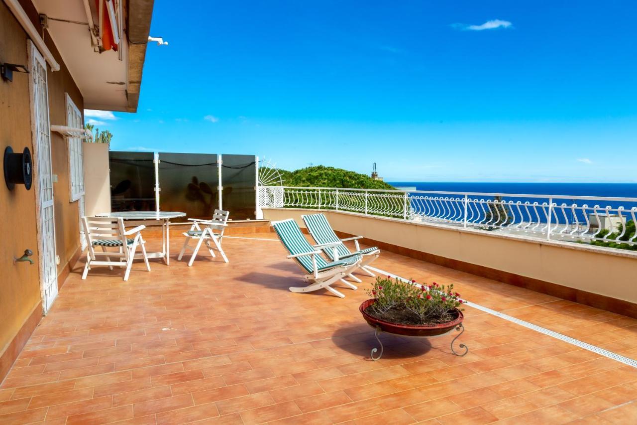 168B - La Terrazza Sul Mare, Casa A 10 Minuti Da Spiaggia, Parcheggio Privato Gratis Sanremo Luaran gambar